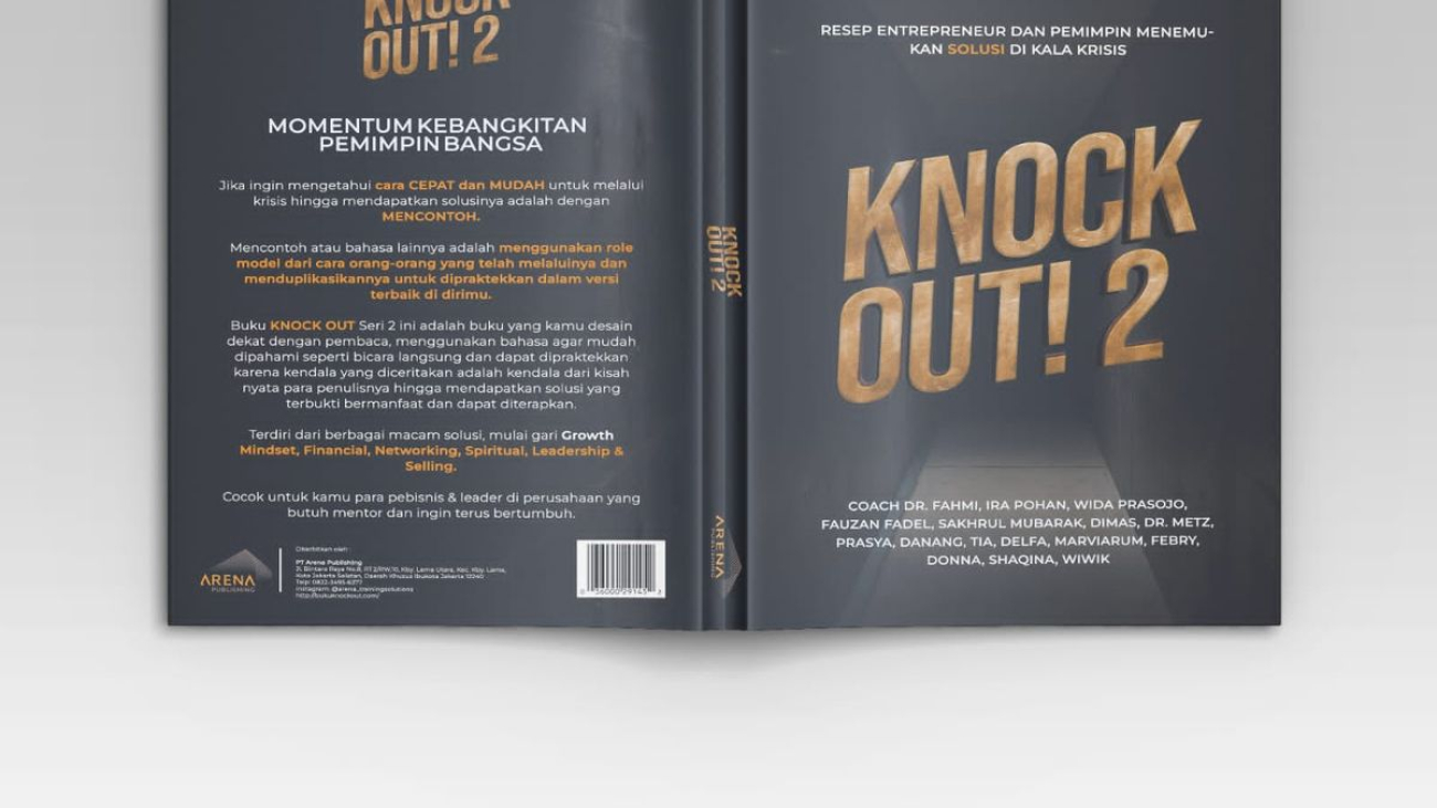 Grand Launching Juni 2022, Buku Knock Out 2 Hadirkan Kiat Bisnis dan Pengelolaan Keuangan 15 Penulis Selama Pandemi