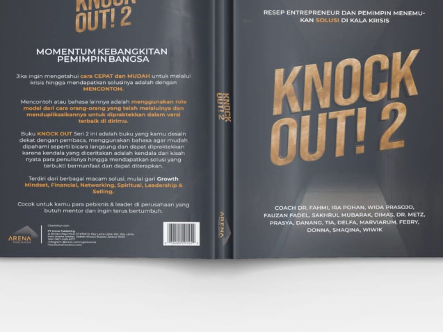 Grand Launching Juni 2022, Buku Knock Out 2 Hadirkan Kiat Bisnis dan Pengelolaan Keuangan 15 Penulis Selama Pandemi